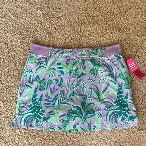 Lily Pulitzer Luxletic Purple Iris Skort XL